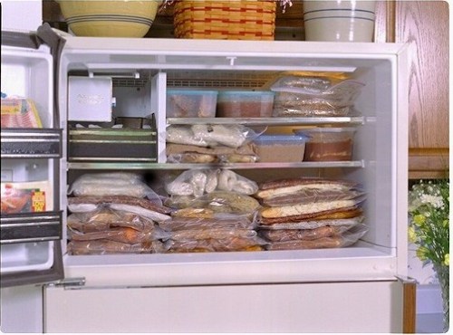 freezer with 30 entrees