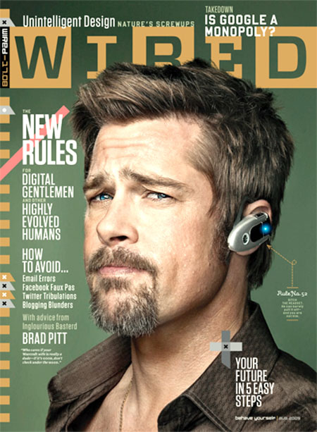 Brad Pitt, Wired